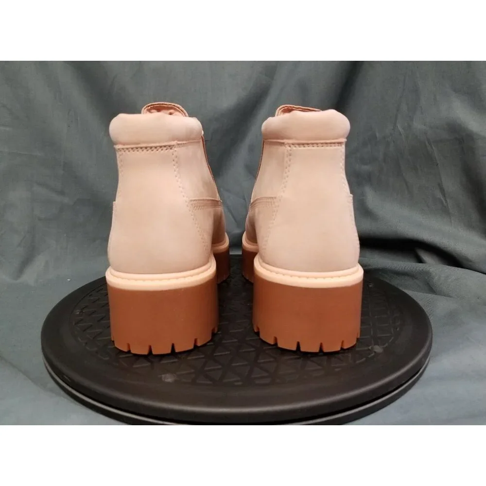 Timberland Girls Nellie Stonestreet Platform Boots Pink Size 4.5 NEW IN BOX! - Picture 7 of 12